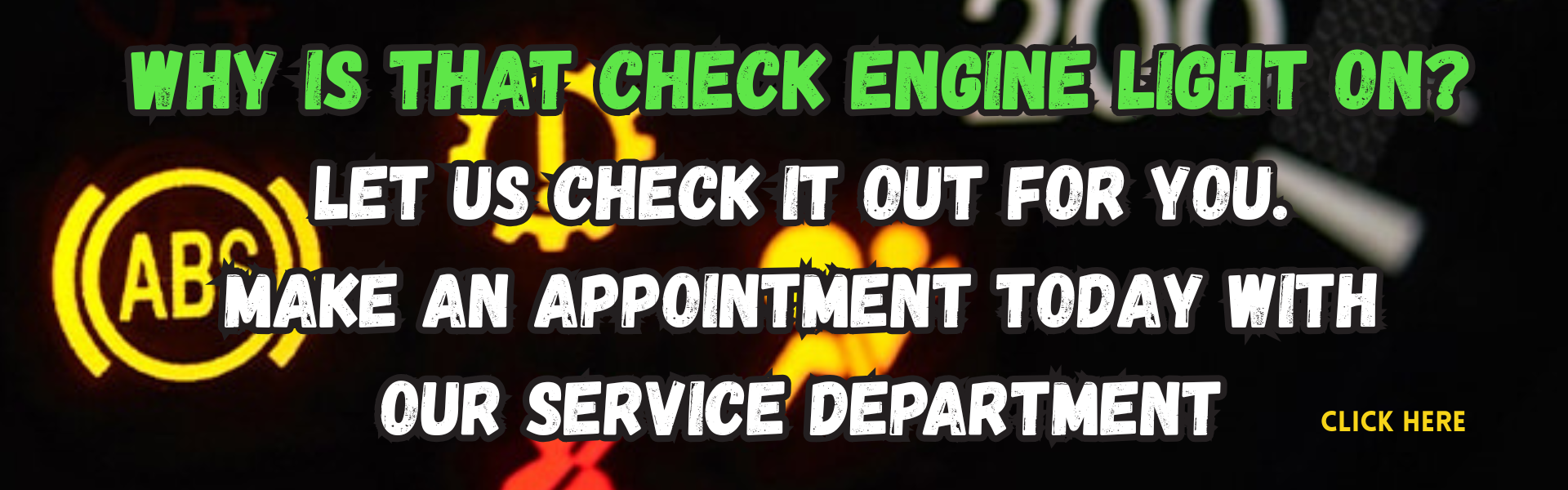 Check Engine Light Service Appointment